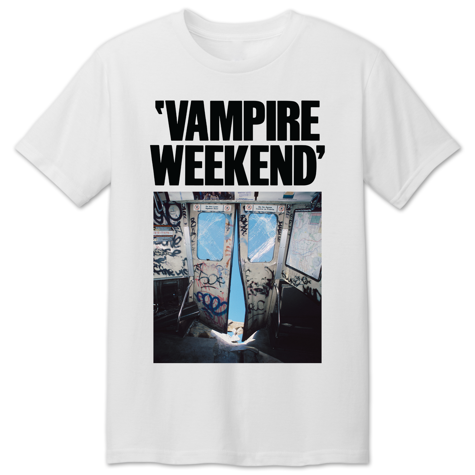 Limited Edition OGWAU Subway T-shirt – Vampire Weekend Limited Edition OGWAU Subway T-shirt – Vampire Weekend
