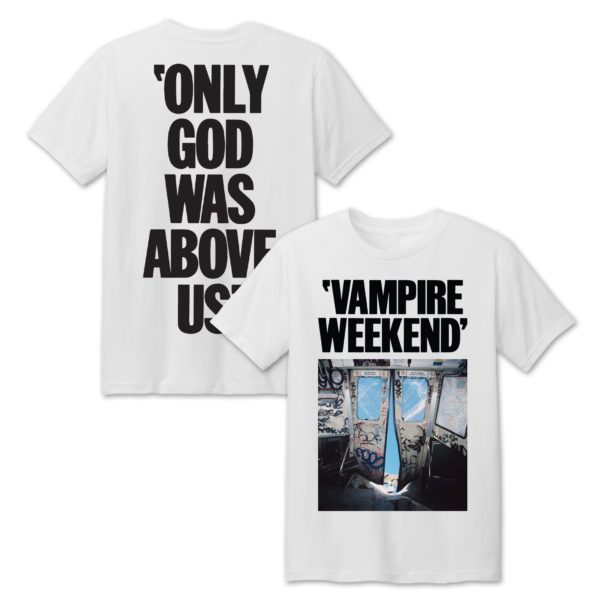 Limited Edition OGWAU Subway T-shirt – Vampire Weekend